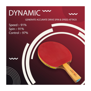 infinite nisaku table tennis racket (approved by: table tennis federation of india), red infinite nisaku table tennis racket (approved by: table tennis federation of india), red